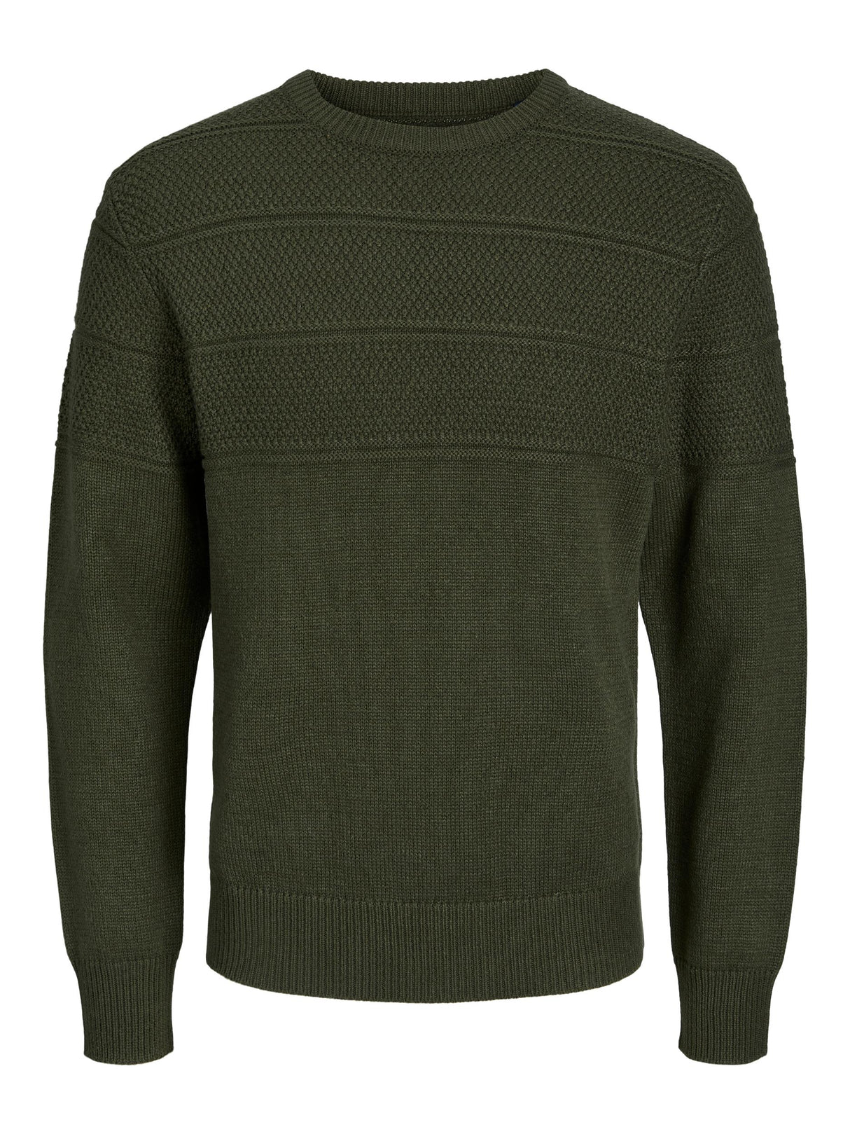 Jack & Jones Jerry Green Crew Neck Knit Green