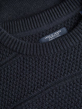 Jack & Jones Jerry Navy Crew Neck Knit Navy
