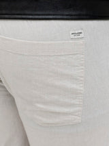 Jack & Jones Kane Linen Mix Beige Jogger Beige