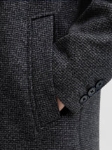 Jack & Jones Keith Wool Blend Coat Grey