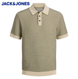 Jack & Jones Kingsley Knitted Olive Polo Green