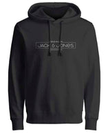 Jack & Jones Lalogo Black Sweat Hoodie Black