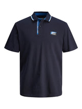 Jack & Jones Logan Navy Polo Shirt Navy