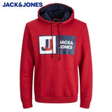 Jack & Jones Logan Red Sweat Hoodie Red