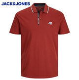 Jack & Jones Logan Rosewood Polo Shirt Red