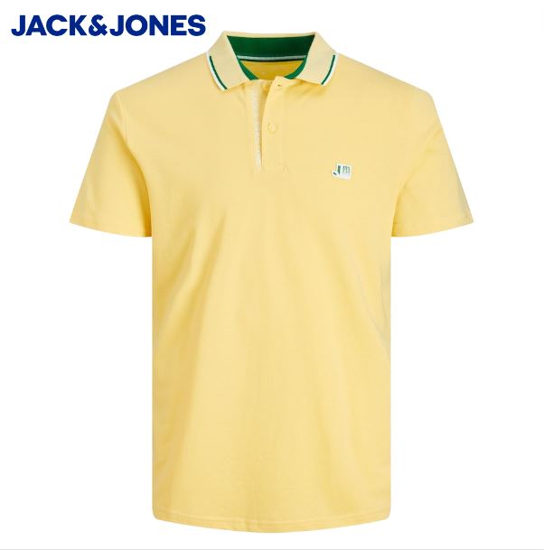 Jack & Jones Logan Pale Yellow Polo Yellow