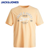 Jack & Jones Logo Apricot Ice T-Shirt Orange