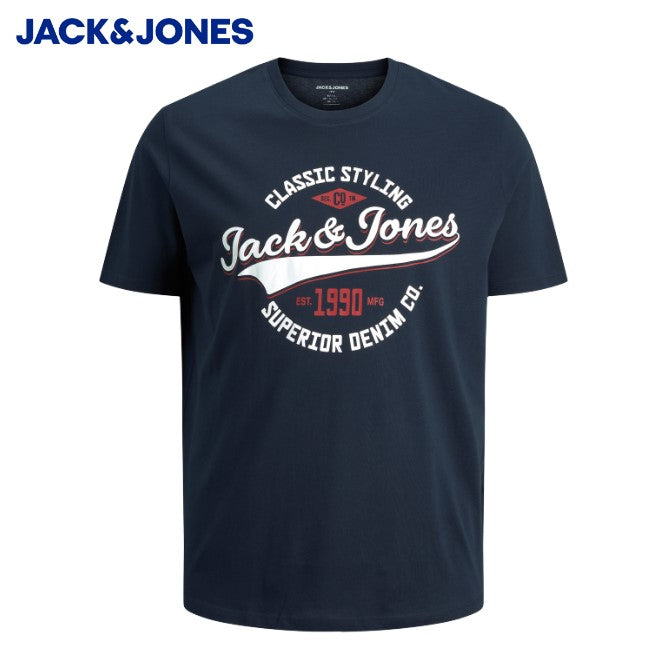 Jack & Jones Logo Navy Blazer T-Shirt Navy