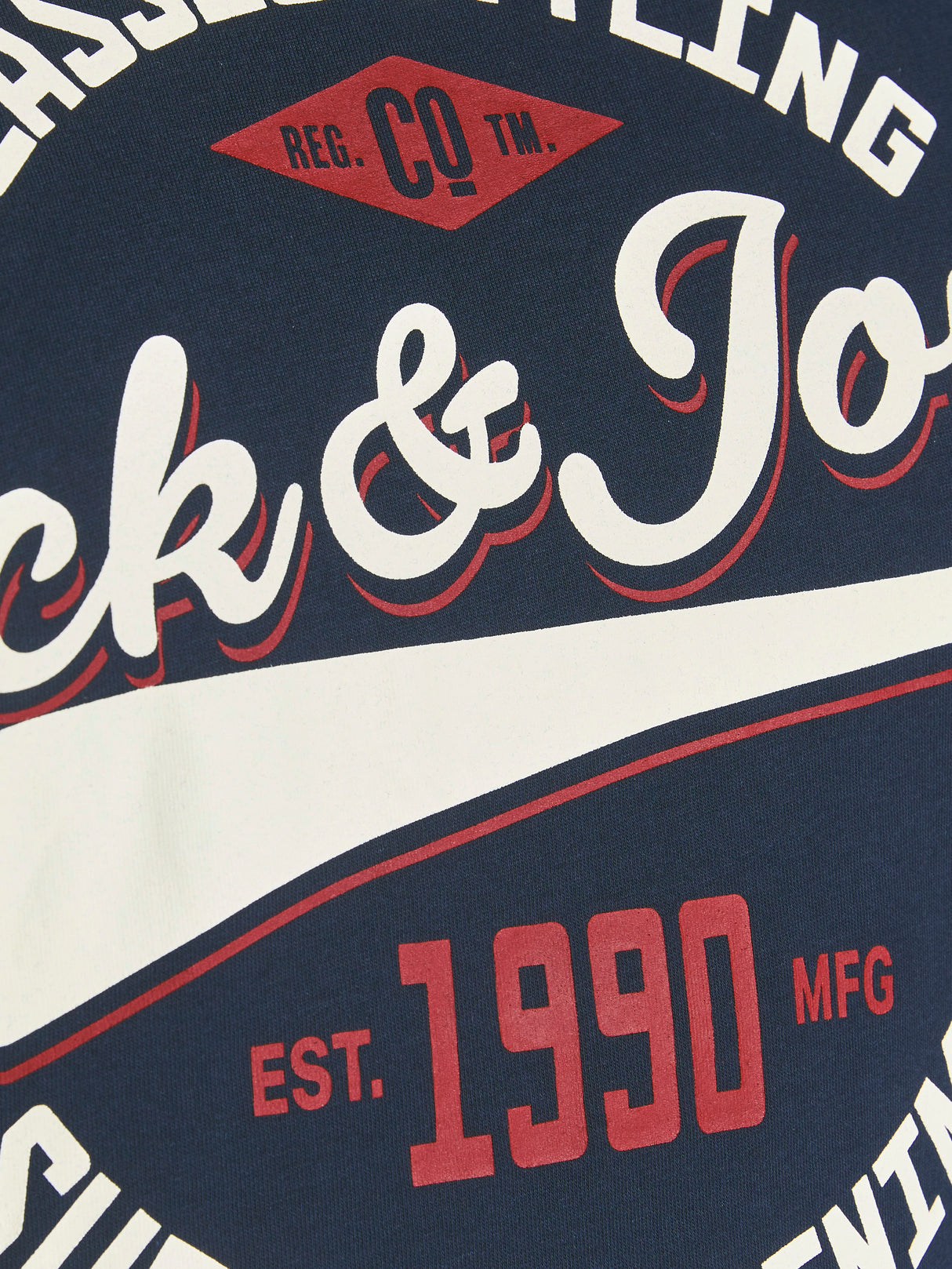 Jack & Jones Logo Navy Blazer T-Shirt Navy