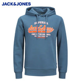Jack & Jones Ocean View Sweat Hoody Blue