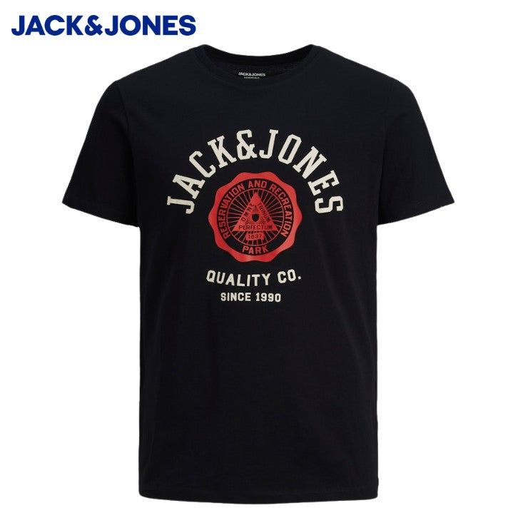 Jack & Jones Elogo Black T-Shirt Black
