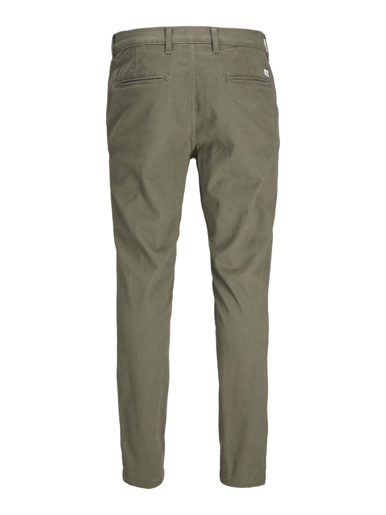 Jack & Jones Dave Stretch Olive Chinos Green