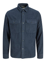 Jack & Jones Mark Twill Navy Overshirt Navy