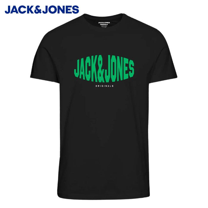 Jack & Jones Marque Ss Black Tee Black