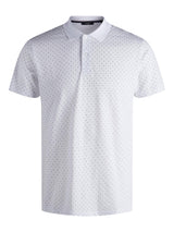 Jack & Jones Metz White Spotted Polo White