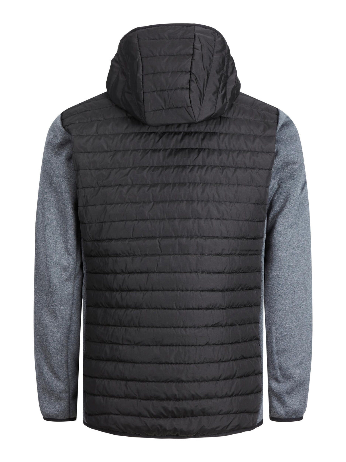 Jack & Jones Multi Quilted Black/Grey Black