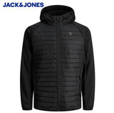 Jack & Jones Multi Quilted Black Jacket Black