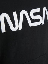 Jack & Jones Nasa Logo Black Hoodie Black