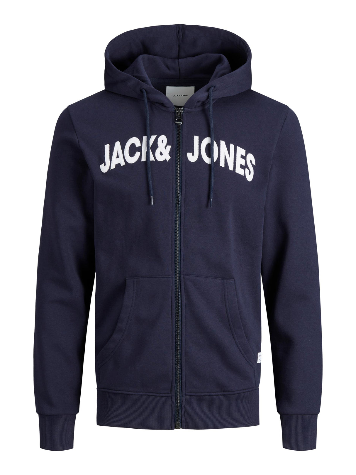 Jack & Jones Sweat Navy Zip Hoodie Navy