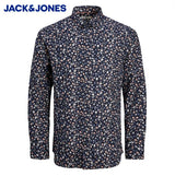 Jack & Jones Nordic Print Navy Shirt Navy