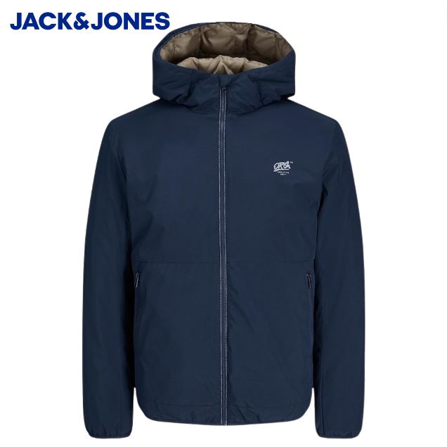 Jack & Jones Orwins Navy Jacket Navy