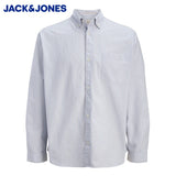 Jack & Jones Oxford Blue Stripe Shirt Blue