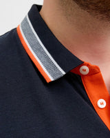 Jack & Jones Paulos Black And Neon Polo Black