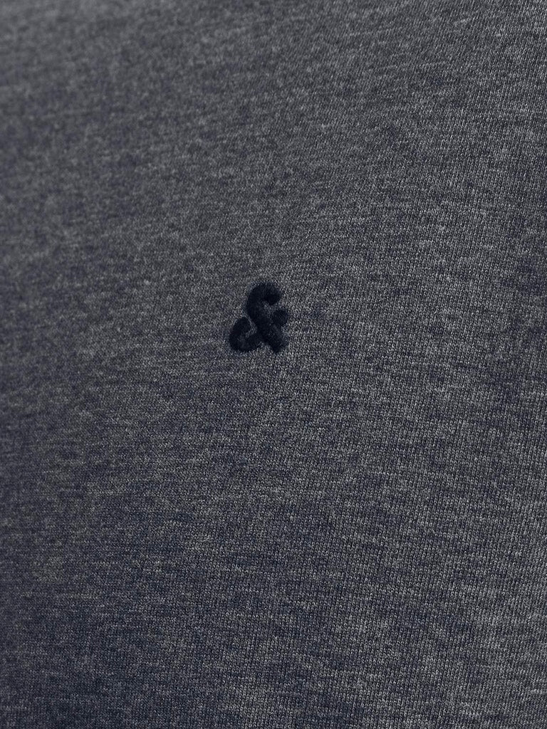 Jack & Jones Paulos Crew Neck Grey Tee Grey