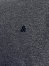 Jack & Jones Paulos Crew Neck Grey Tee Grey