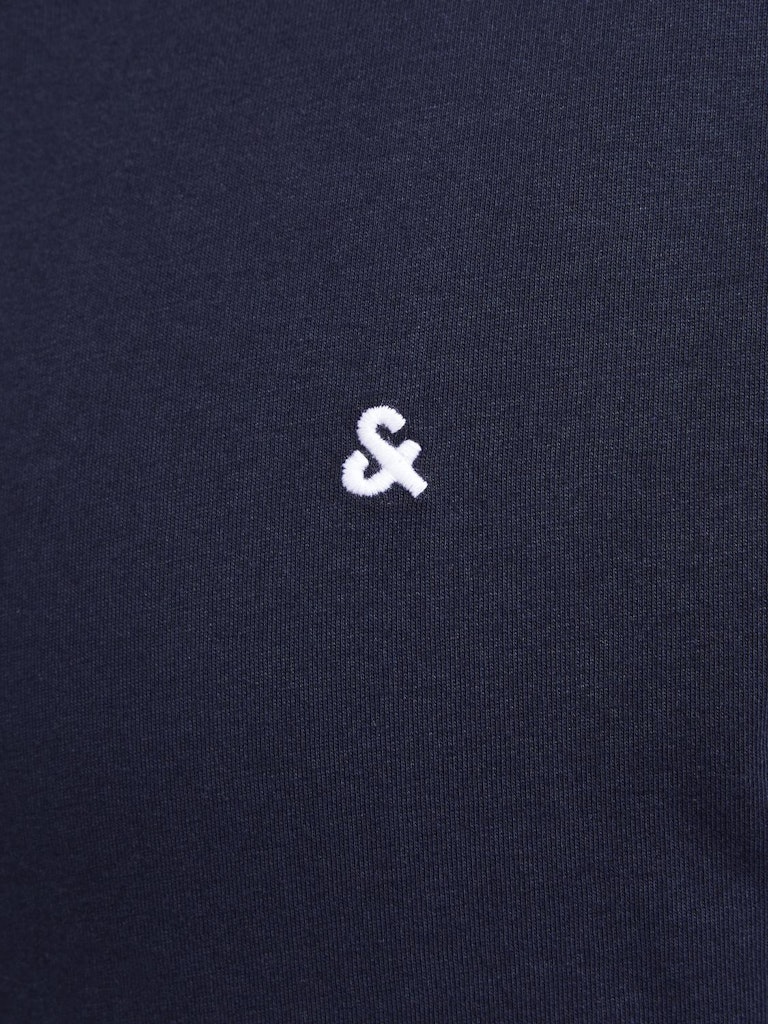Jack & Jones Paulos Crew Neck Navy Tee Navy