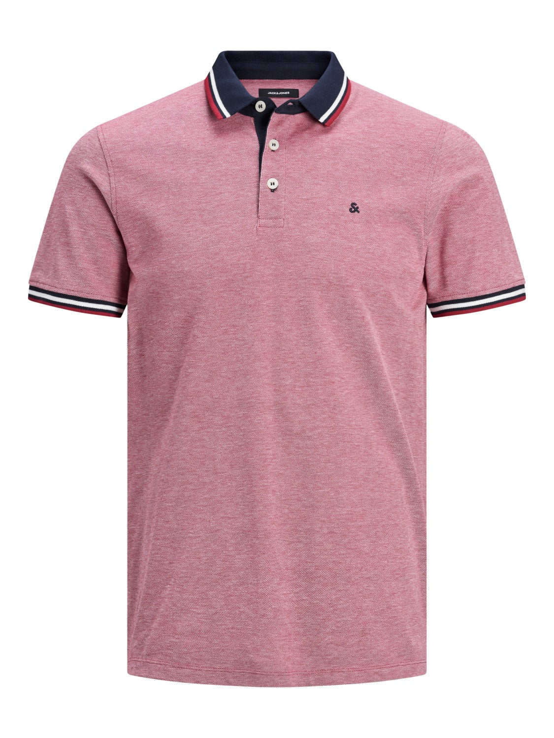 Jack & Jones Paulos Red Polo Shirt Red