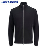 Jack & Jones Perfect Full Zip Black Knit Black