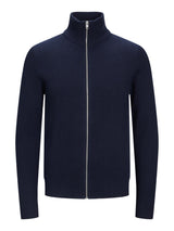 Jack & Jones Perfect Navy Zip Cardigan Navy