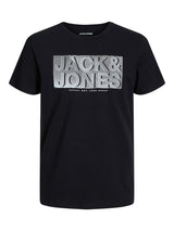 Jack & Jones Peter Logo Black T-Shirt Black