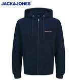 Jack & Jones Rebro Navy Full Zip Hoodie Navy