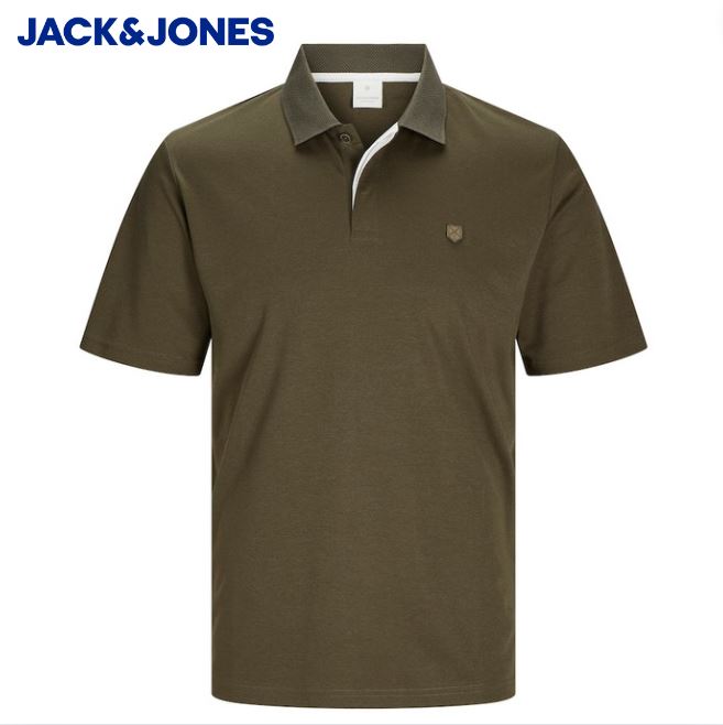 Jack & Jones Bradley Olive Polo Green