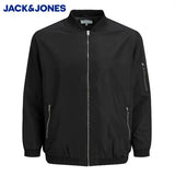 Jack & Jones Rush Black Bomber Jacket Black