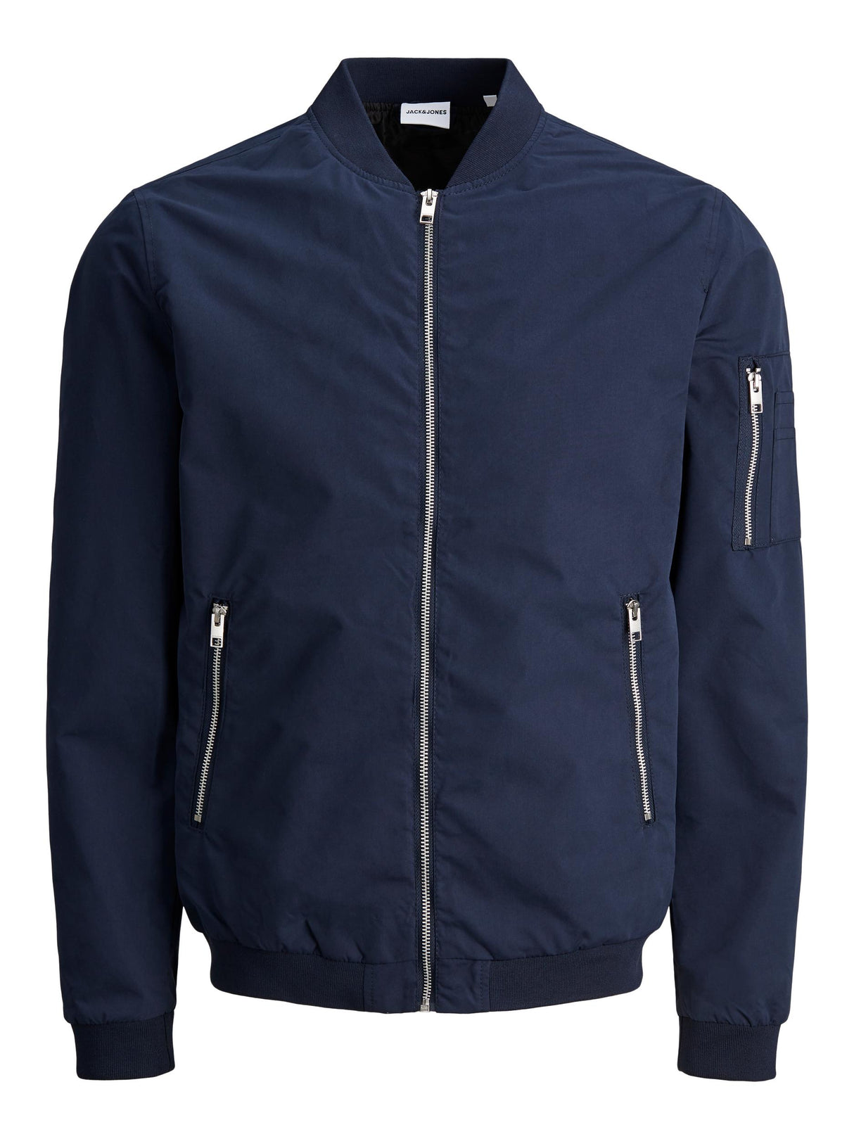 Jack & Jones Rush Navy Bomber Jacket Navy