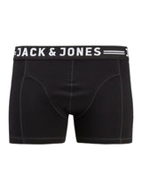 Jack & Jones Sense Black 3-Pack Trunks Black
