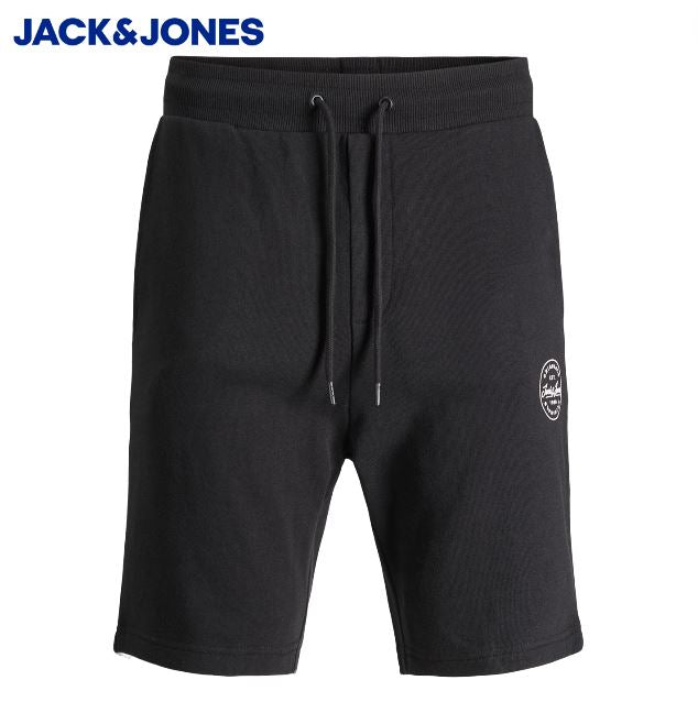 Jack & Jones Shark Black Jogger Shorts Black