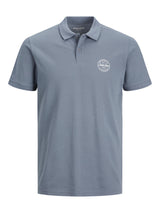 Jack & Jones Shark Flint Polo Shirt Grey