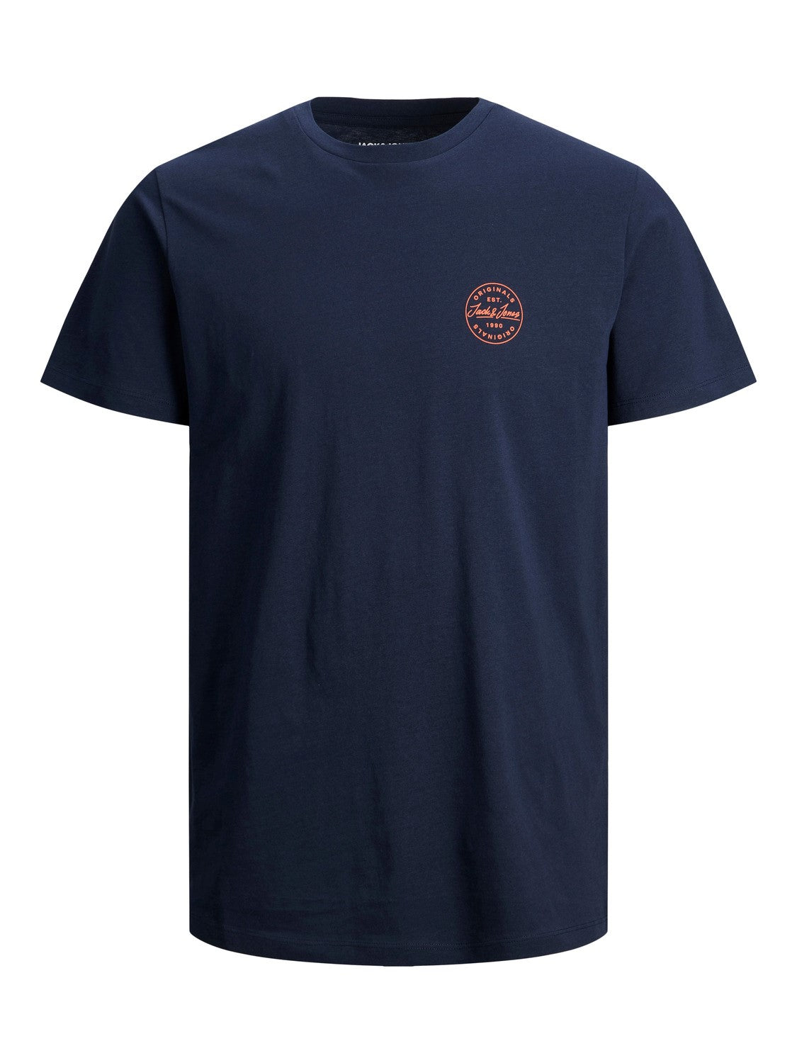 Jack & Jones Shark Navy Crew Neck Tee Navy