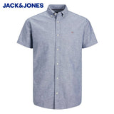 Jack & Jones Shield Faded Denim Shirt Blue