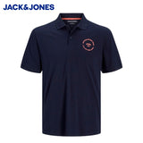 Jack & Jones Simon Logo Polo Shirt Navy