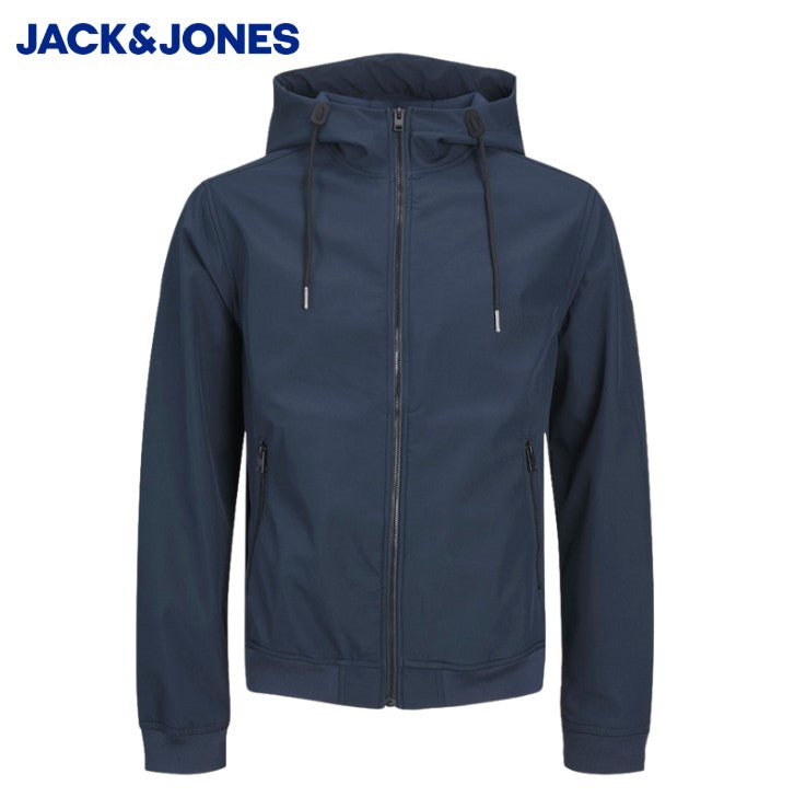 Jack & Jones Softshell Hooded Jacket Navy
