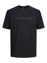 Jack & Jones Star Black Crew Neck Tee Black