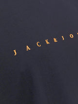 Jack & Jones Star Navy Crew Neck Tee Navy