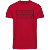 Jack & Jones Storm Chilli Pepper T-Shirt Red