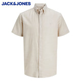 Jack & Jones Shield Linen Mix Pepper White