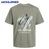 Jack & Jones Tint Crew Neck Green Tee Green